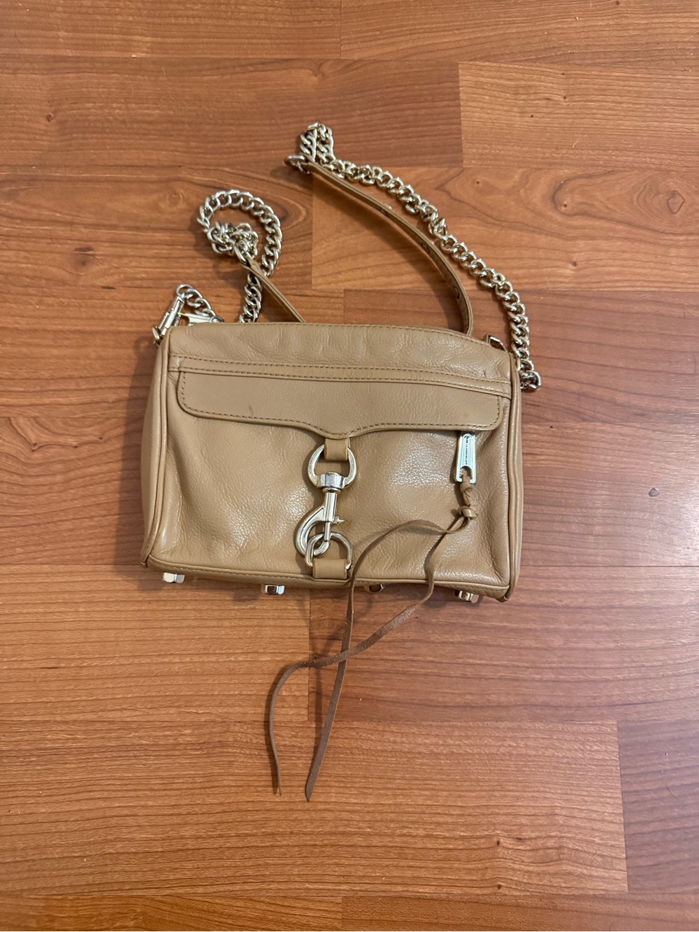 Rebecca Minkoff Beige Leather Crossbody
